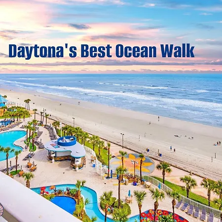 Vacation In Comfort And Luxury - 2Br Direct Oceanview - Wyndham Ocean Walk Resort - 2432-1 Daytona Beach Exterior photo
